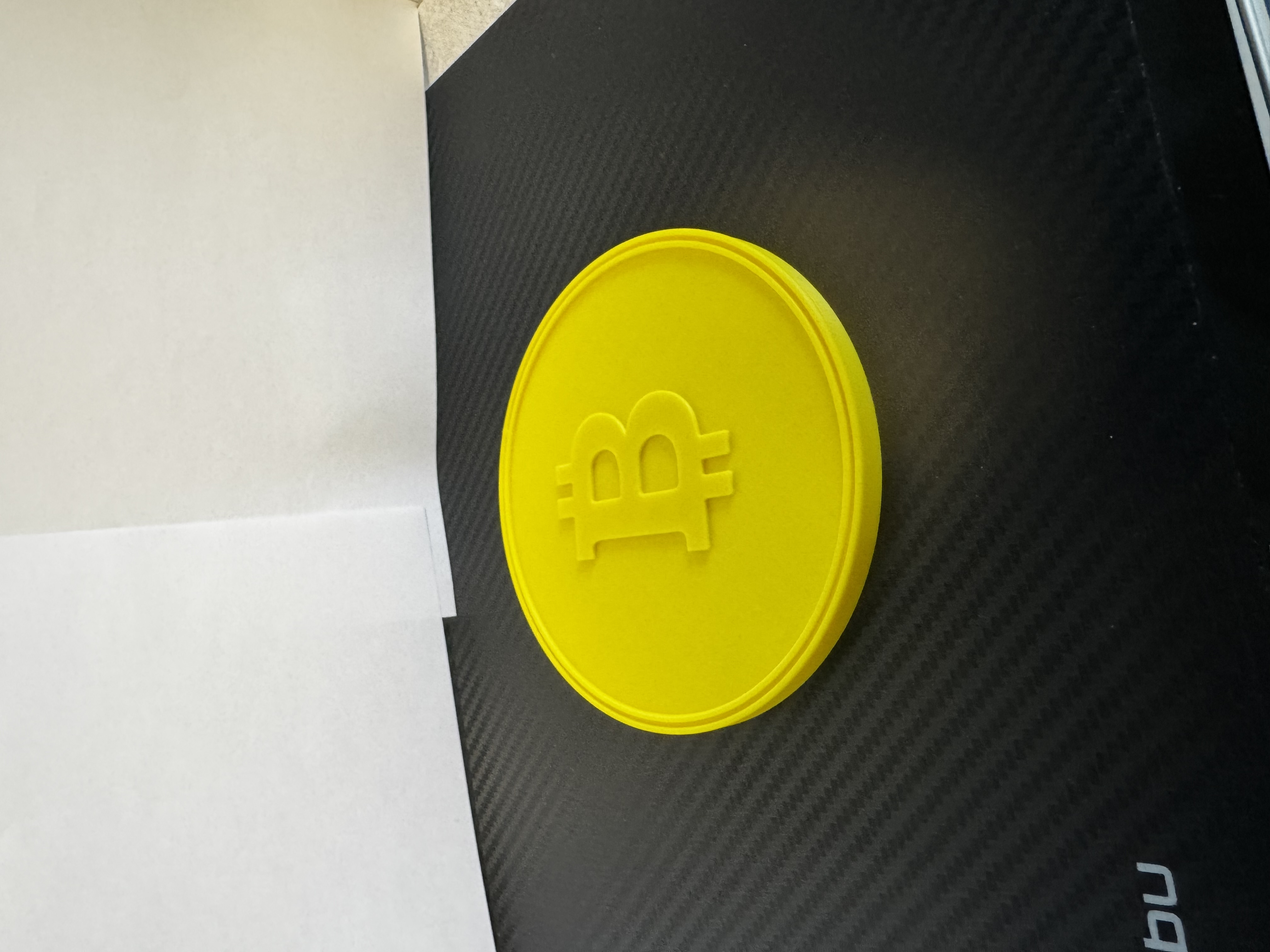 Modèle 3D décoratif Bitcoin SR3D Concept